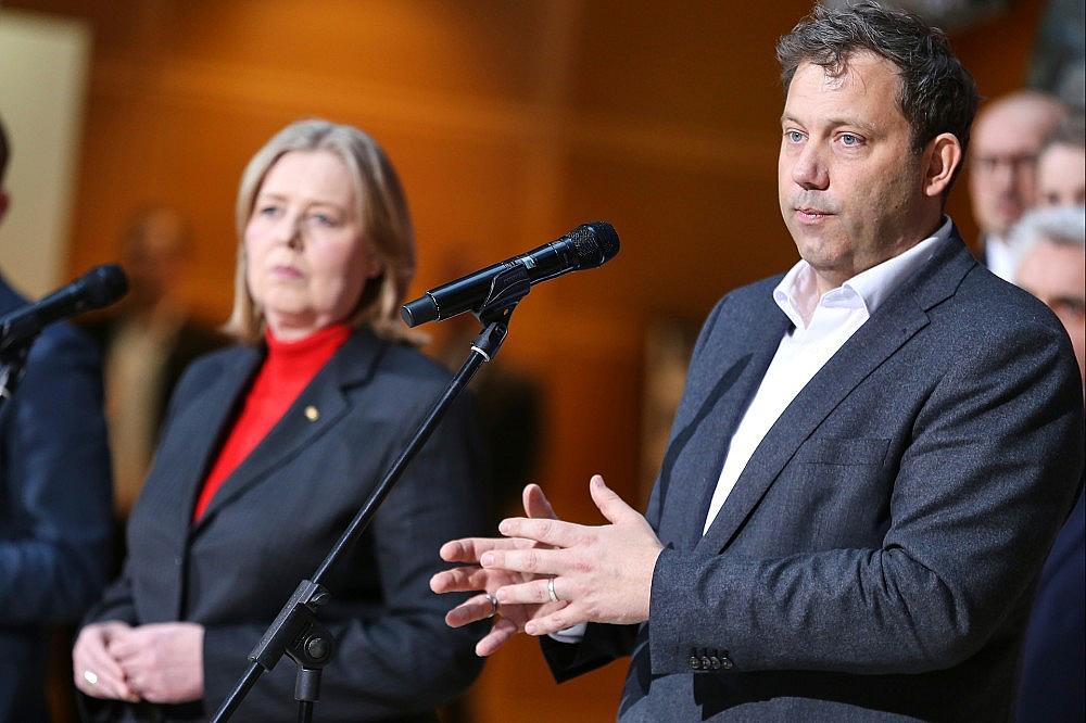 Bärbel Bas und Lars Klingbeil (Archiv)