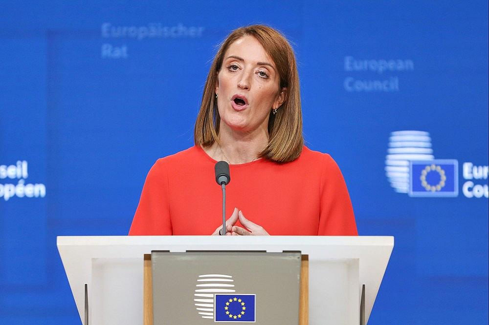 Roberta Metsola am 18.06.2026 via dts Nachrichtenagentur