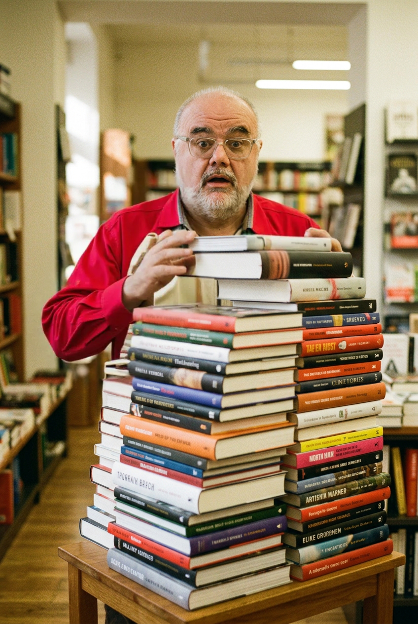 Viele Bücher und ein Ghostwriter
