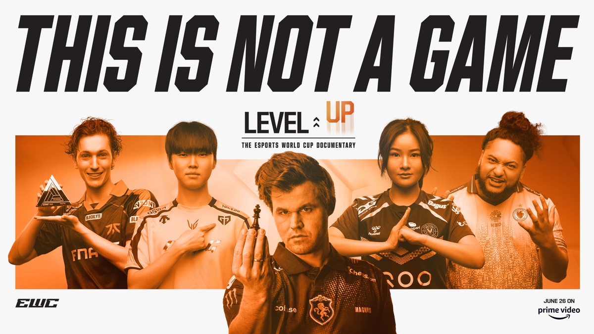 Esports World Cup: Level Up am 26. Juni mit Staffel 2 auf Prime Video
