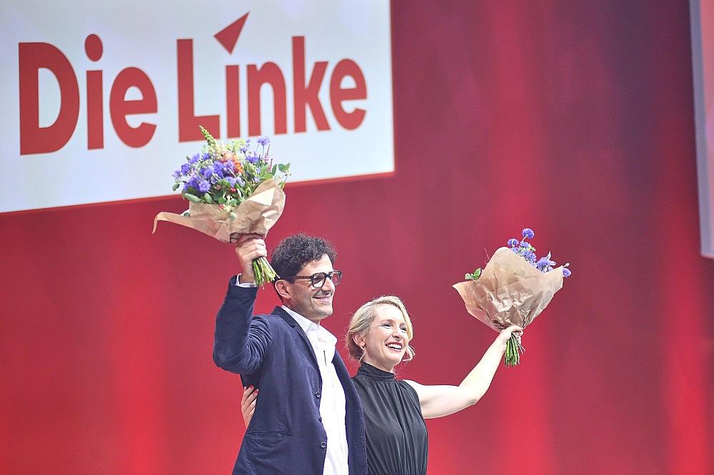 Luigi Pantisano und Ines Schwerdtner am 20.06.2026