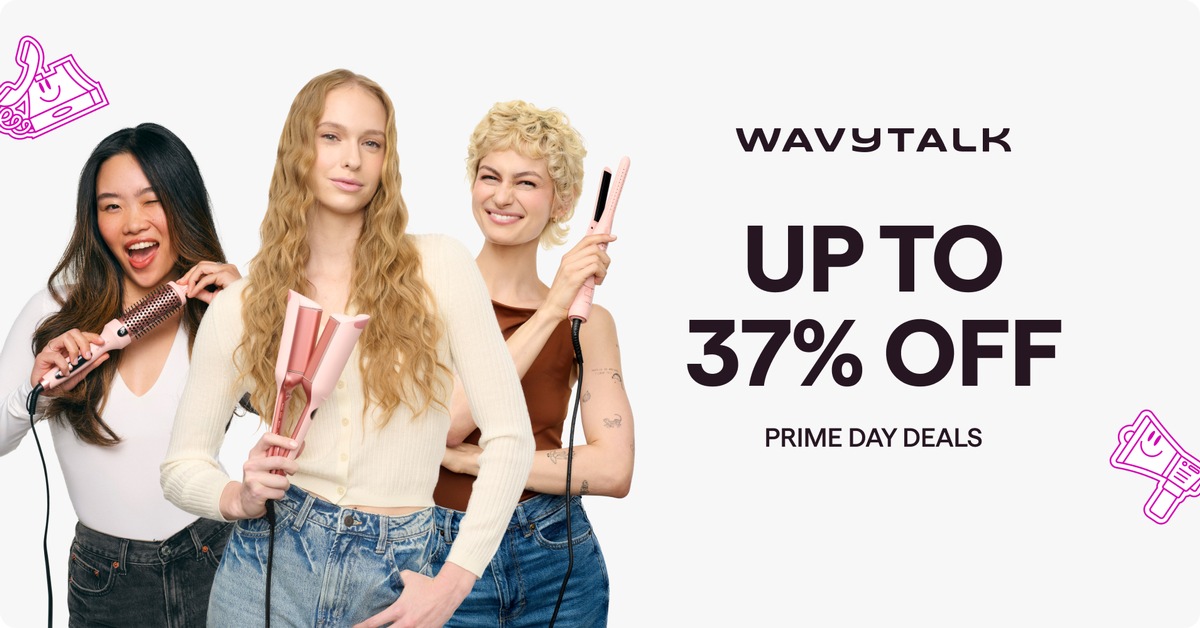 Dein Hair-Styling-Profi: Wavytalk Prime Day Deals mit bis zu 37 % Rabatt