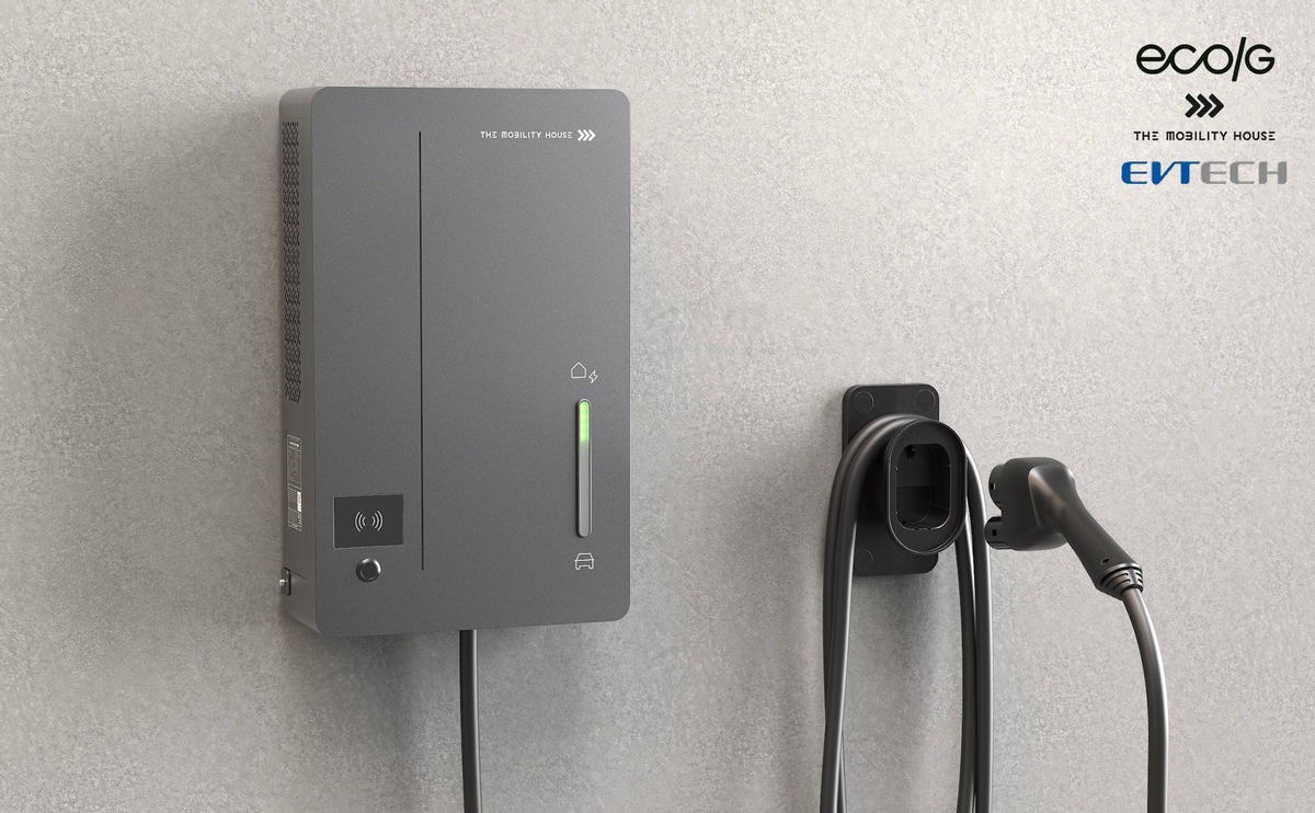 Vehicle-to-Grid für den Massenmarkt: Skalierbare und interoperable bidirektionale Ladestation von The Mobility House, EcoG und EV-Tech