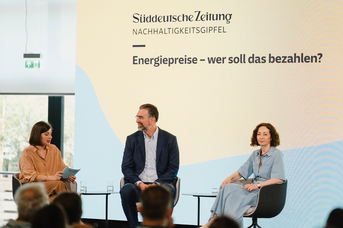 Westfalen-CEO Thomas Perkmann beim SZ-Nachhaltigkeitsgipfel: ,Wer Klimaneutralität will, muss vor allem den Strom günstiger machen.'