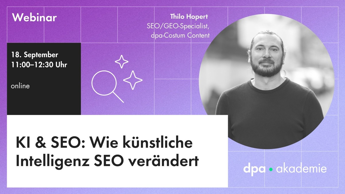 SEO- und GEO-Grundlagen-Schulung presseportal.de