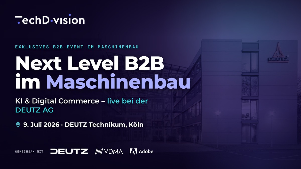 Einladung zum Vor-Ort-Event: Einblicke und Best-Practice aktueller Digitalisierungsprojekte bei der DEUTZ AG inkl. Nutzung von KI