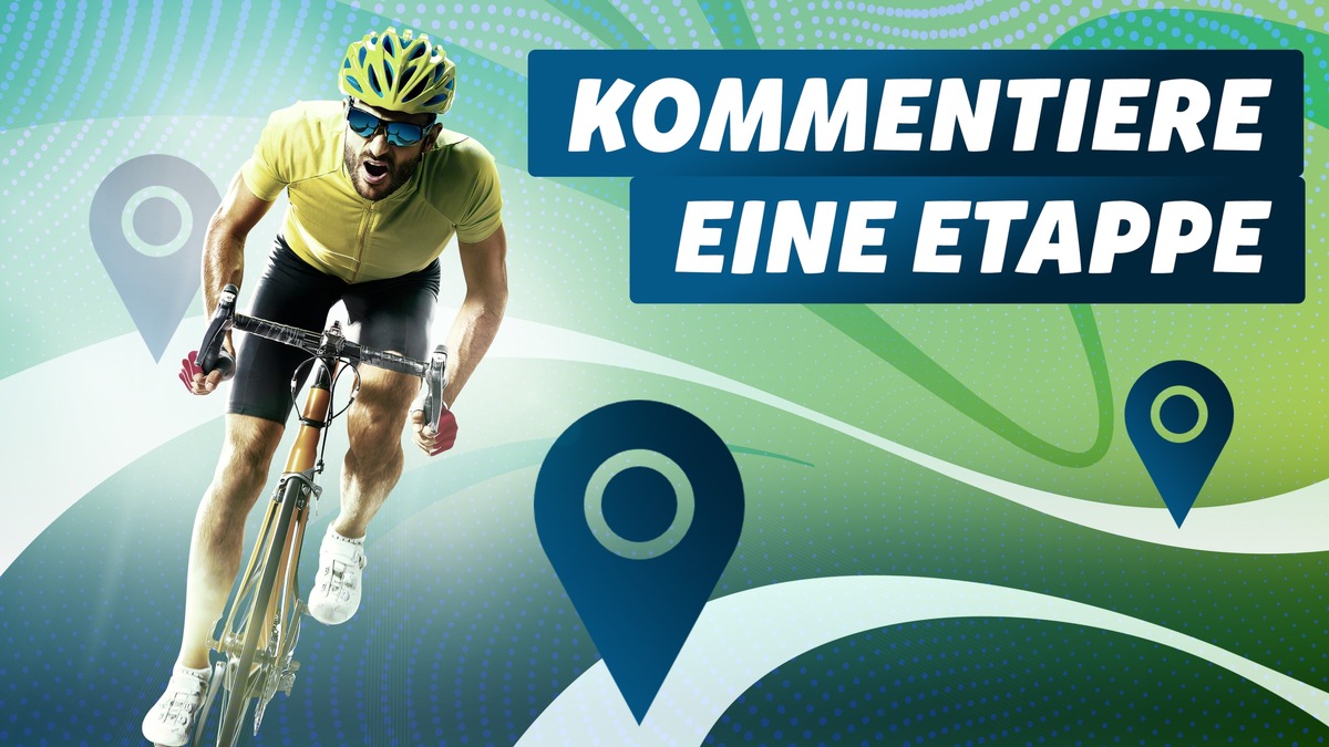 Kinder-Kommentator*in für Deutschland Tour-Etappe gesucht bis 26. Juli 2026 / Tägliche Sportschau-Highlights zu Tour de France, Tour de France Femmes & Fußball-WM auf kika.de und in der KiKA-App