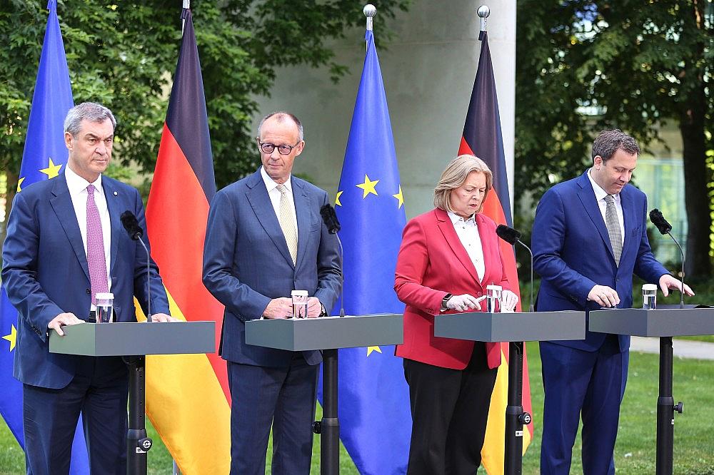 Pressekonferenz nach Koalitionsausschuss am 02.07.2026