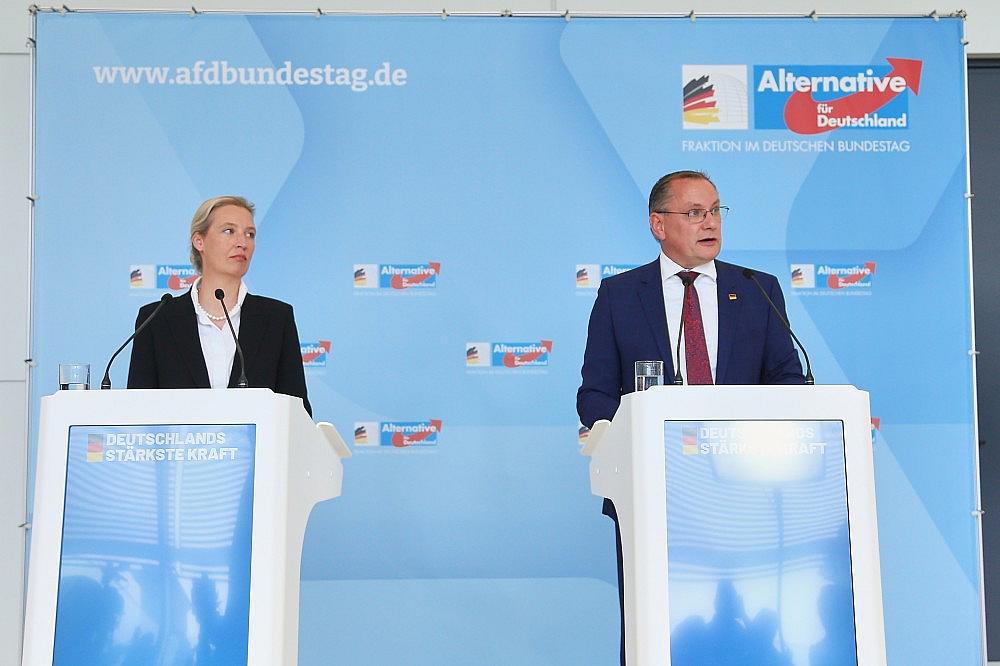 Alice Weidel und Tino Chrupalla (Archiv)