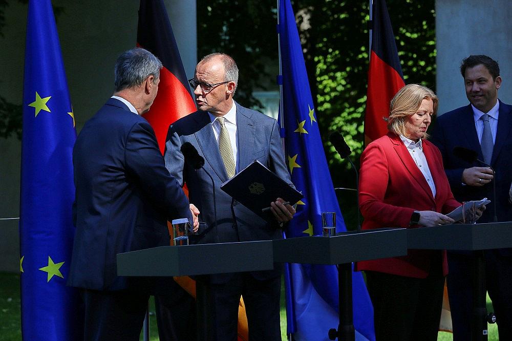 Pressekonferenz nach Koalitionsausschuss am 02.07.2026
