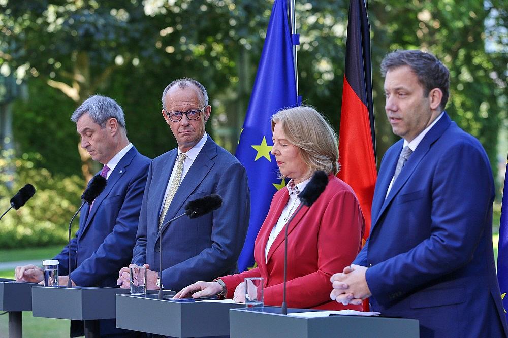 Pressekonferenz nach Koalitionsausschuss am 02.07.2026