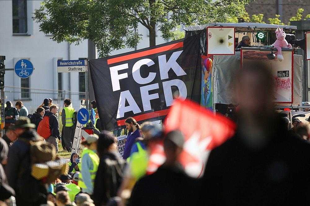 Demo vor AfD-Parteitag am 04.07.2026