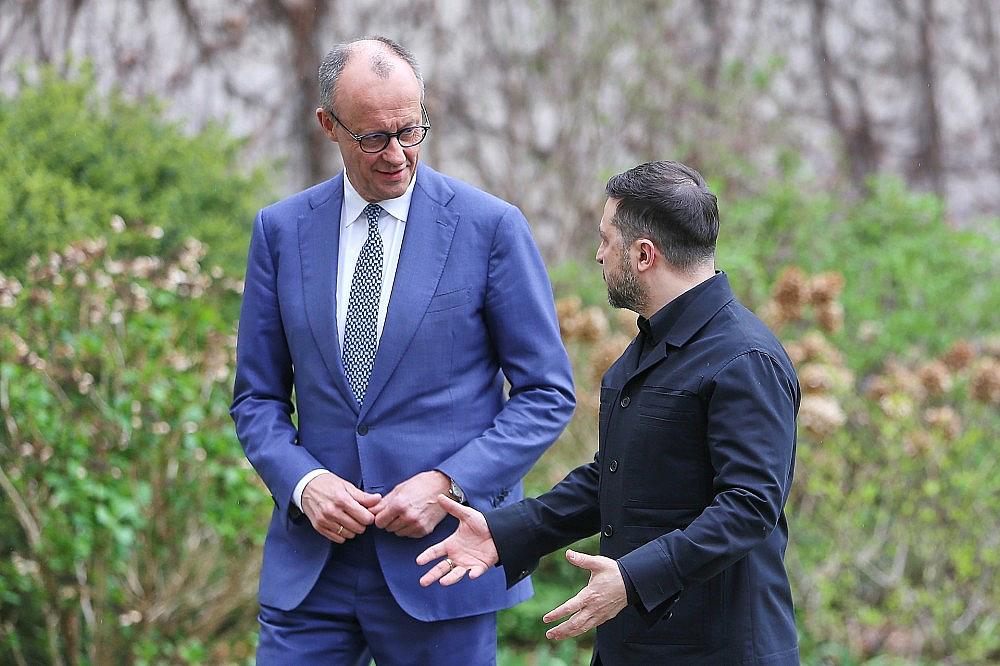 Friedrich Merz und Wolodymyr Selenskyj (Archiv)