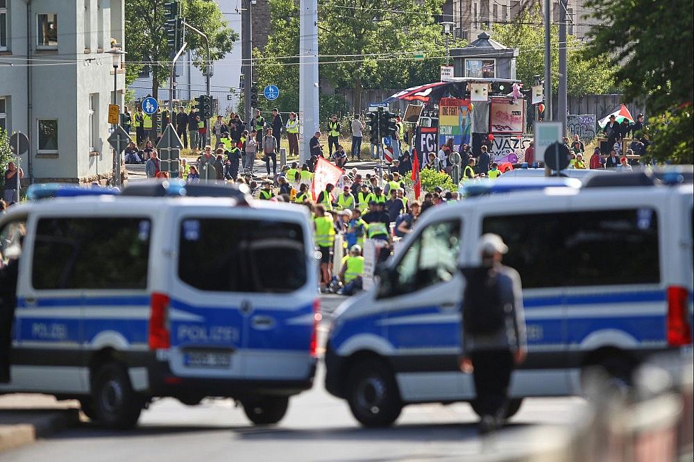 Demo vor AfD-Parteitag am 04.07.2026