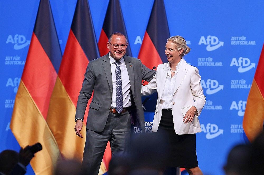 Tino Chrupalla und Alice Weidel am 05.07.2026