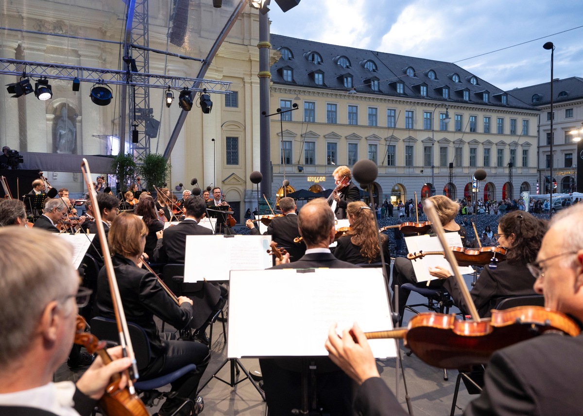 Musikalisches Sommerhighlight: Klassik am Odeonsplatz 2026 in Radio, TV und Livestreams - Open Airs am 11./12. Juli mit dem Symphonieorchester des BR und den Münchner Philharmonikern