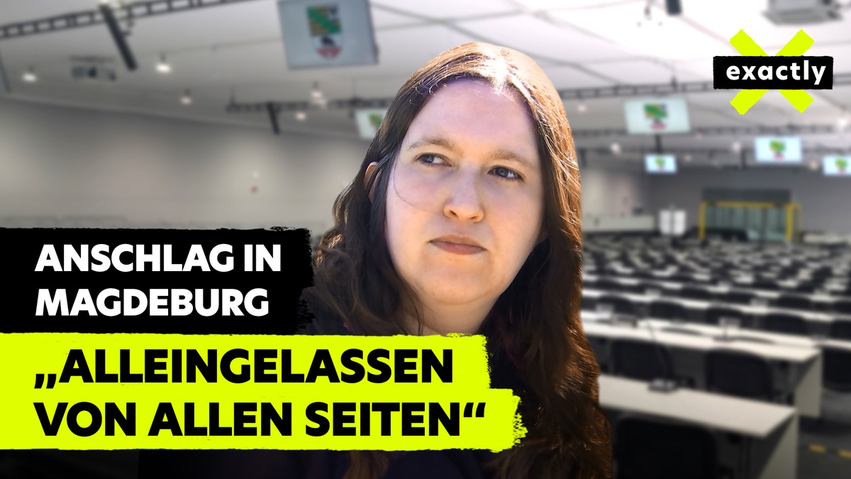 MDR-Reihe „exactly“ zum Thema: „Magdeburg: Vergessen nach dem Anschlag – Traumata und Hilfe“