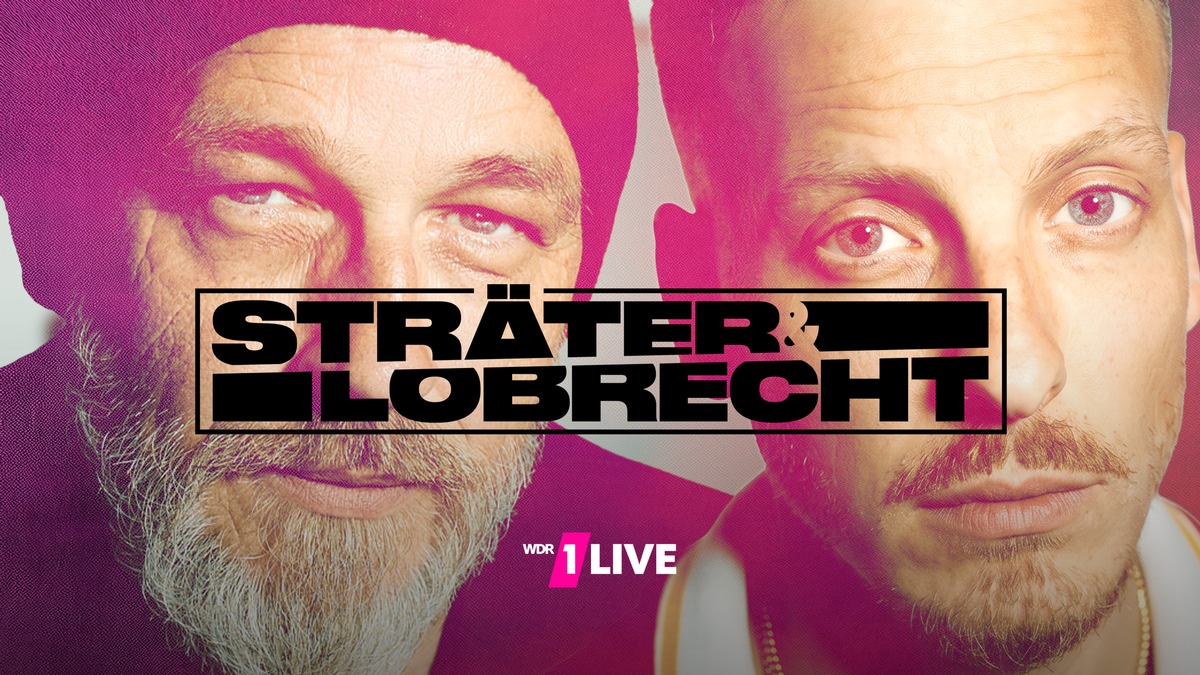 „Sträter & Lobrecht“: 1LIVE-Comedy-Talk in der ARD Mediathek