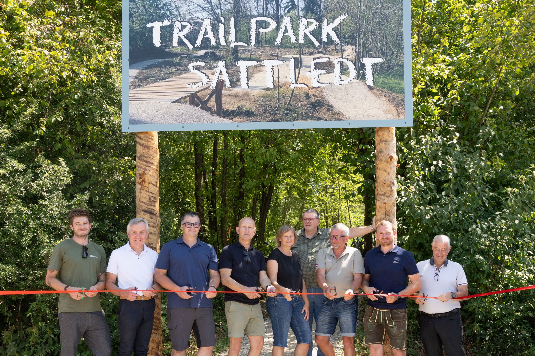 Trailpark Sattledt: Eröffnung