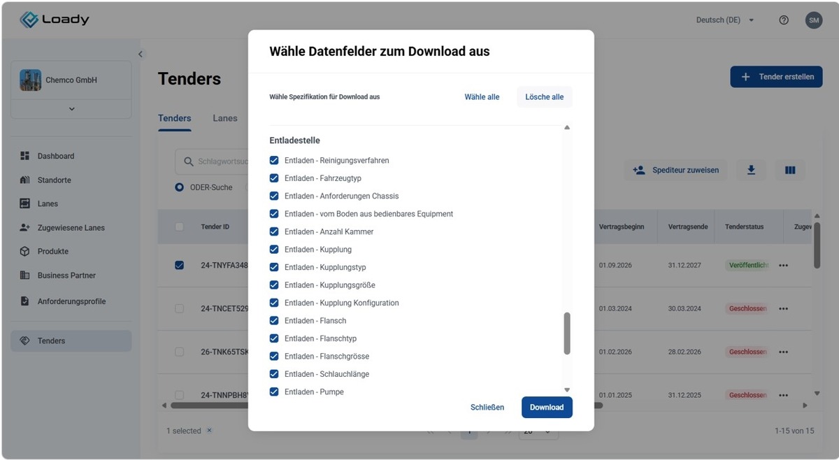 Über 80 % weniger Aufwand bei der Vorbereitung von Frachttendern / Praxisbericht aus dem Logistikeinkauf zeigt deutliche Zeitersparnis durch standardisierte Transportdaten