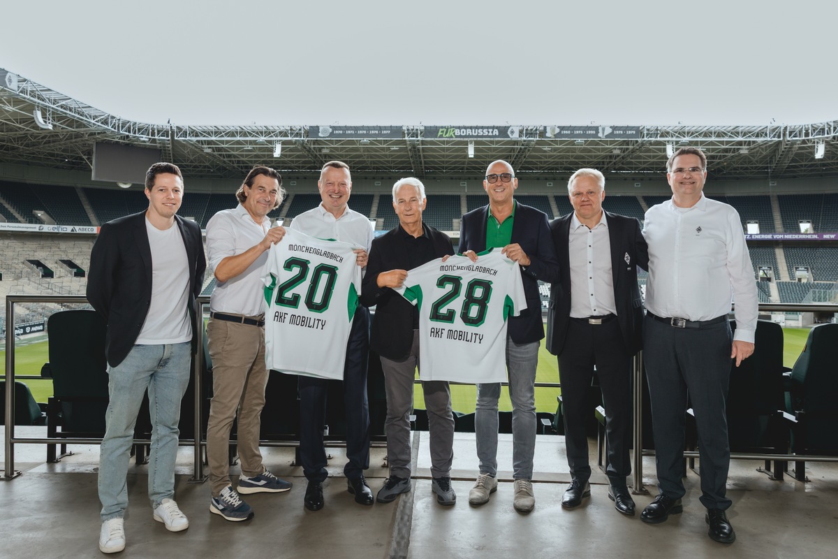 akf-Mobility offizieller Mobilitätspartner von Borussia Mönchengladbach / Eine neue Premiumpartnerschaft mit Borussia Mönchengladbach hat jetzt die zur akf-Gruppe gehörende akf-Mobility vereinbart.