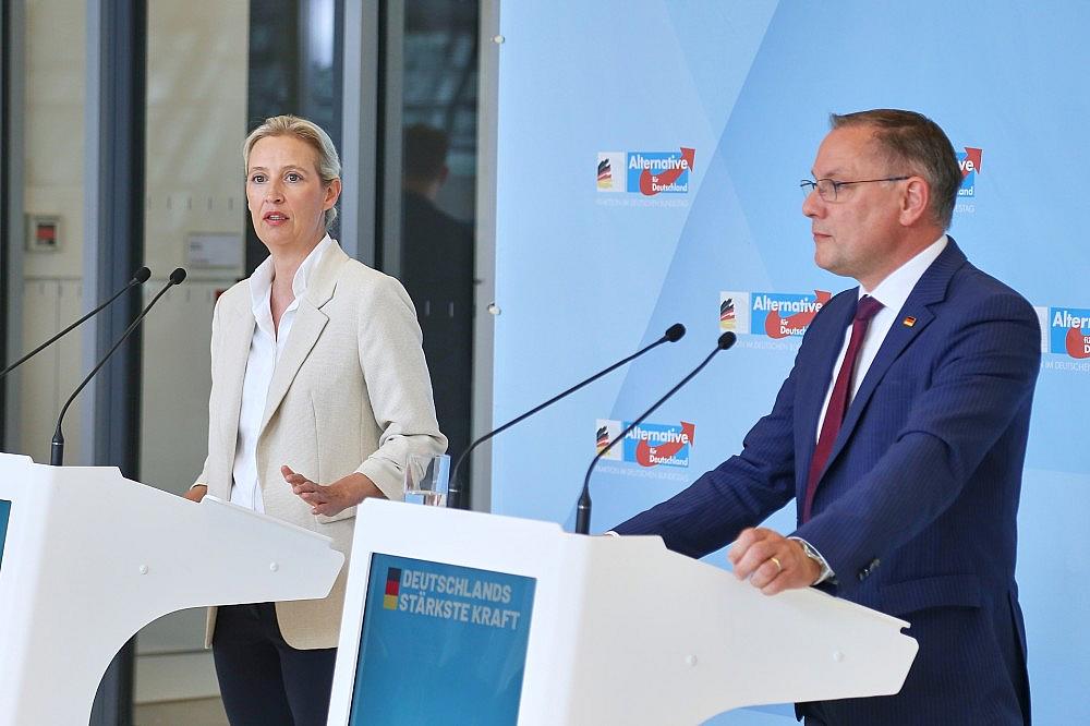 Alice Weidel und Tino Chrupalla (Archiv)