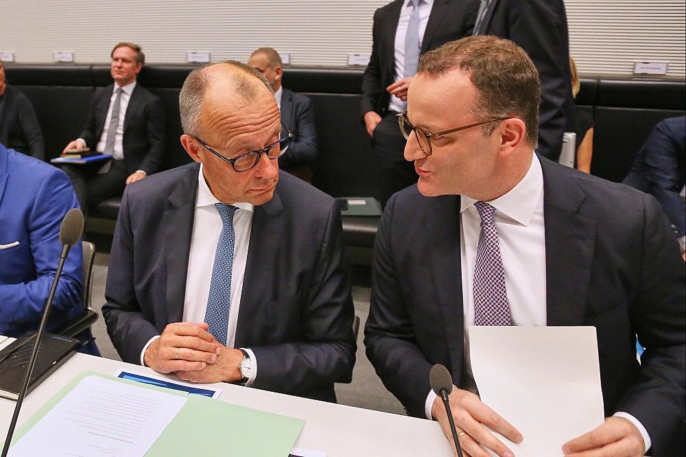 Friedrich Merz und Jens Spahn (Archiv)