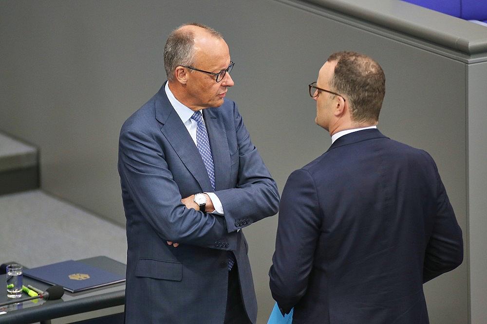 Friedrich Merz und Jens Spahn (Archiv)
