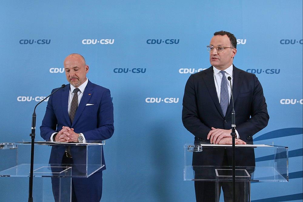 Alexander Hoffmann und Jens Spahn (Archiv) via dts Nachrichtenagentur