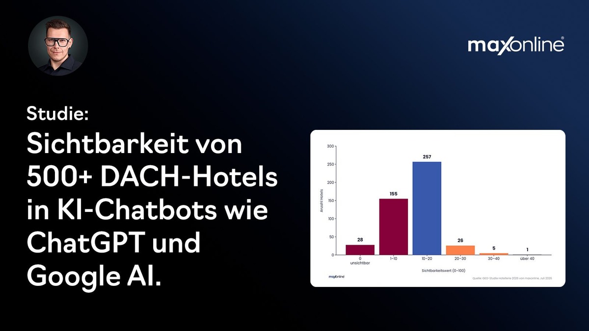 Studie: Österreichs Hotels sind für KI-Systeme am schlechtesten sichtbar presseportal.de