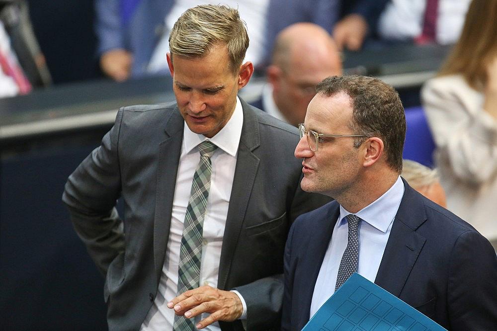 Hendrik Streeck und Jens Spahn (Archiv)