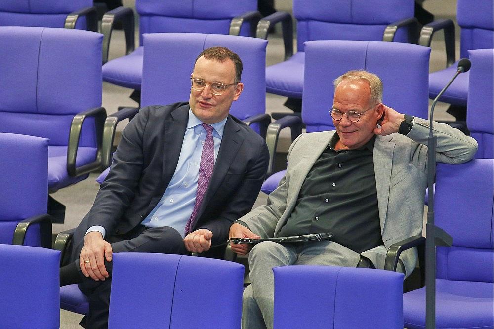 Jens Spahn und Matthias Miersch (Archiv)