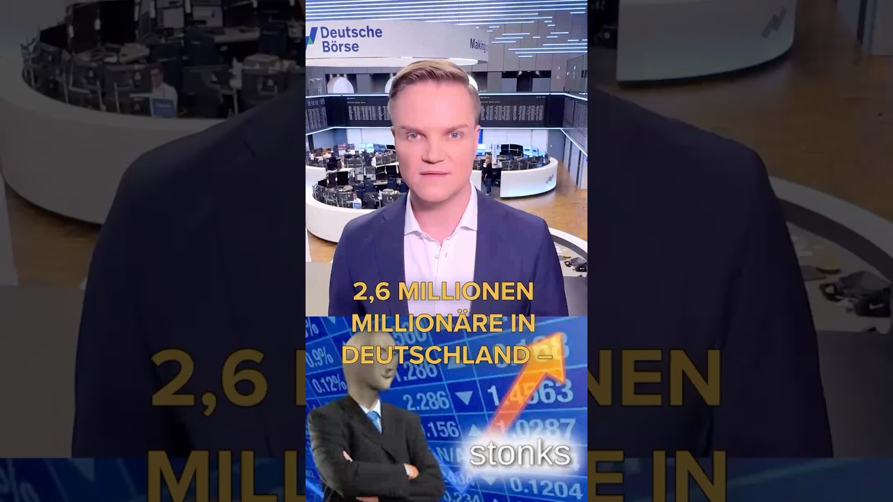 Immer mehr Millionäre in Deutschland