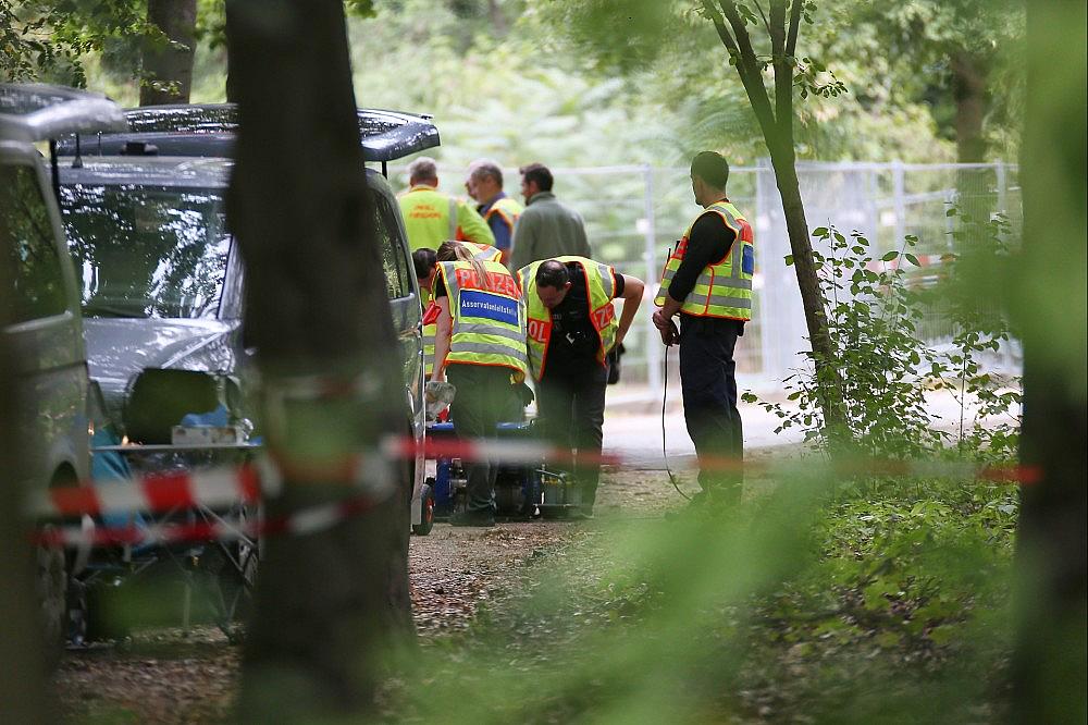 Polizei am Tatort nach Todesfahrt beim CSD