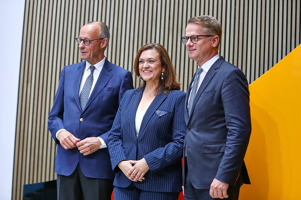 Merz, Hoppermann und Linnemann am 27.07.2026