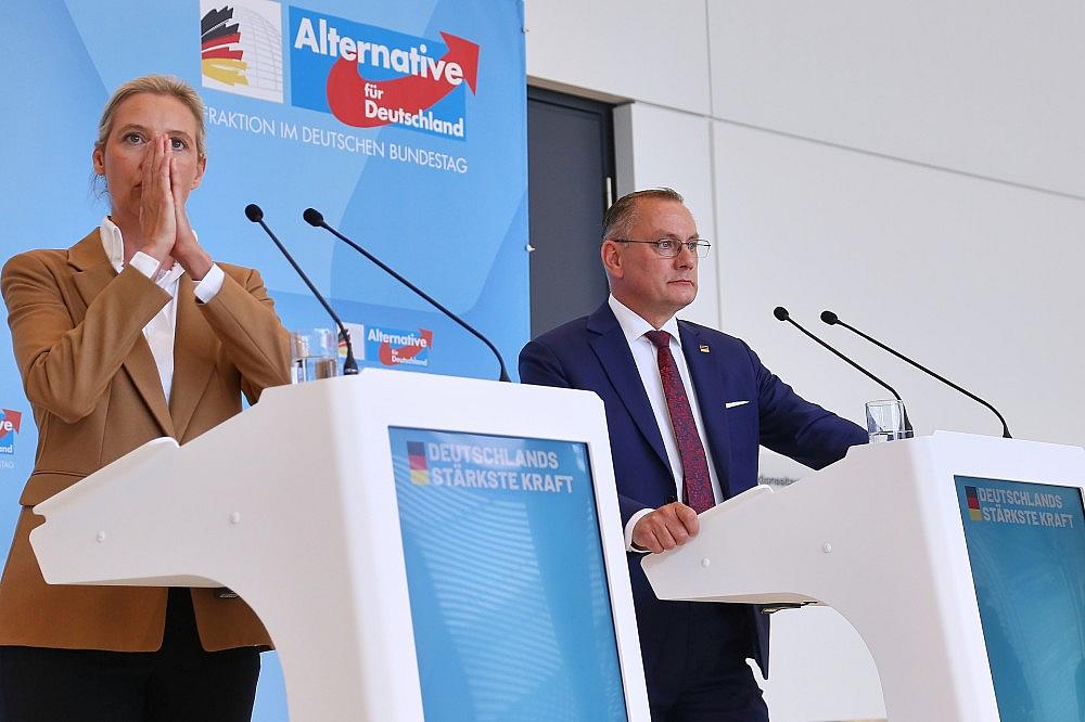 Alice Weidel und Tino Chrupalla (Archiv)
