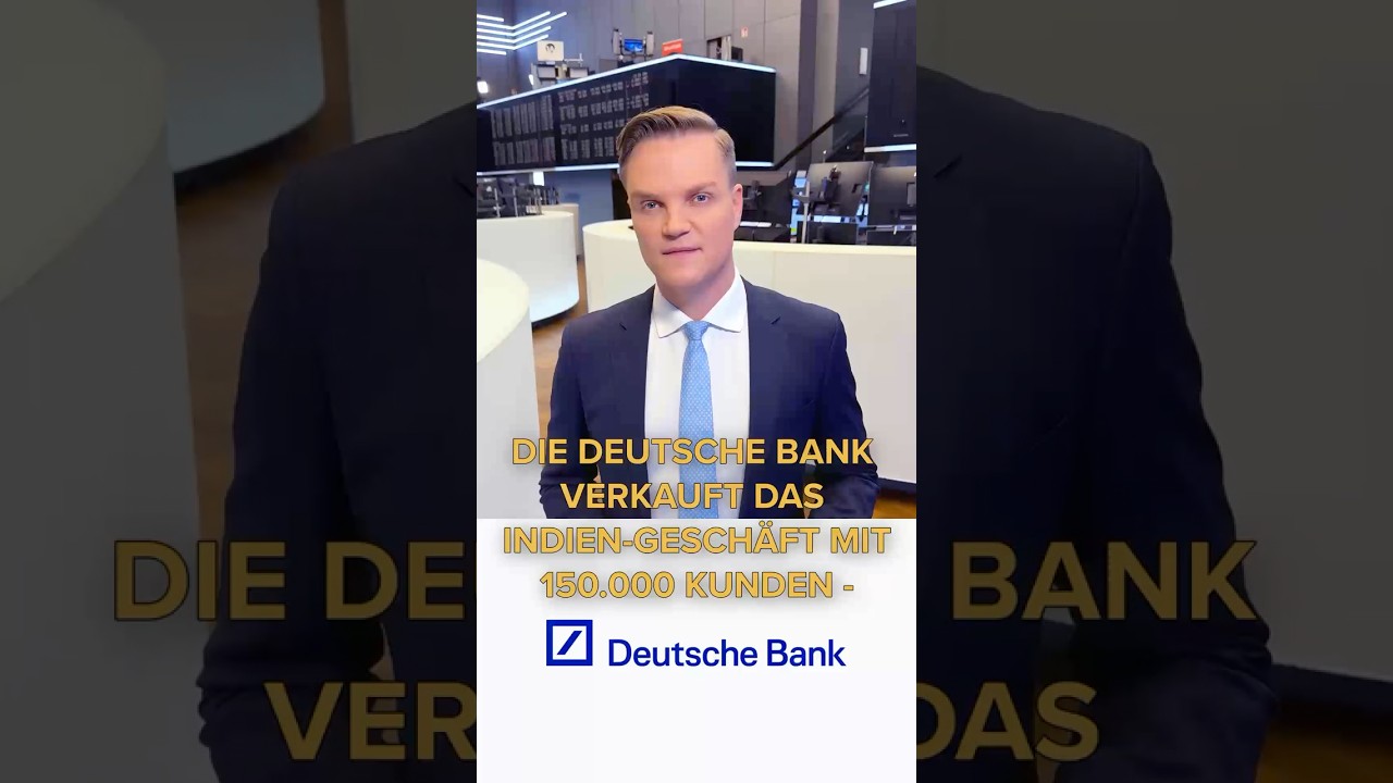 Die Deutsche Bank verkauft das Indien-Geschäft