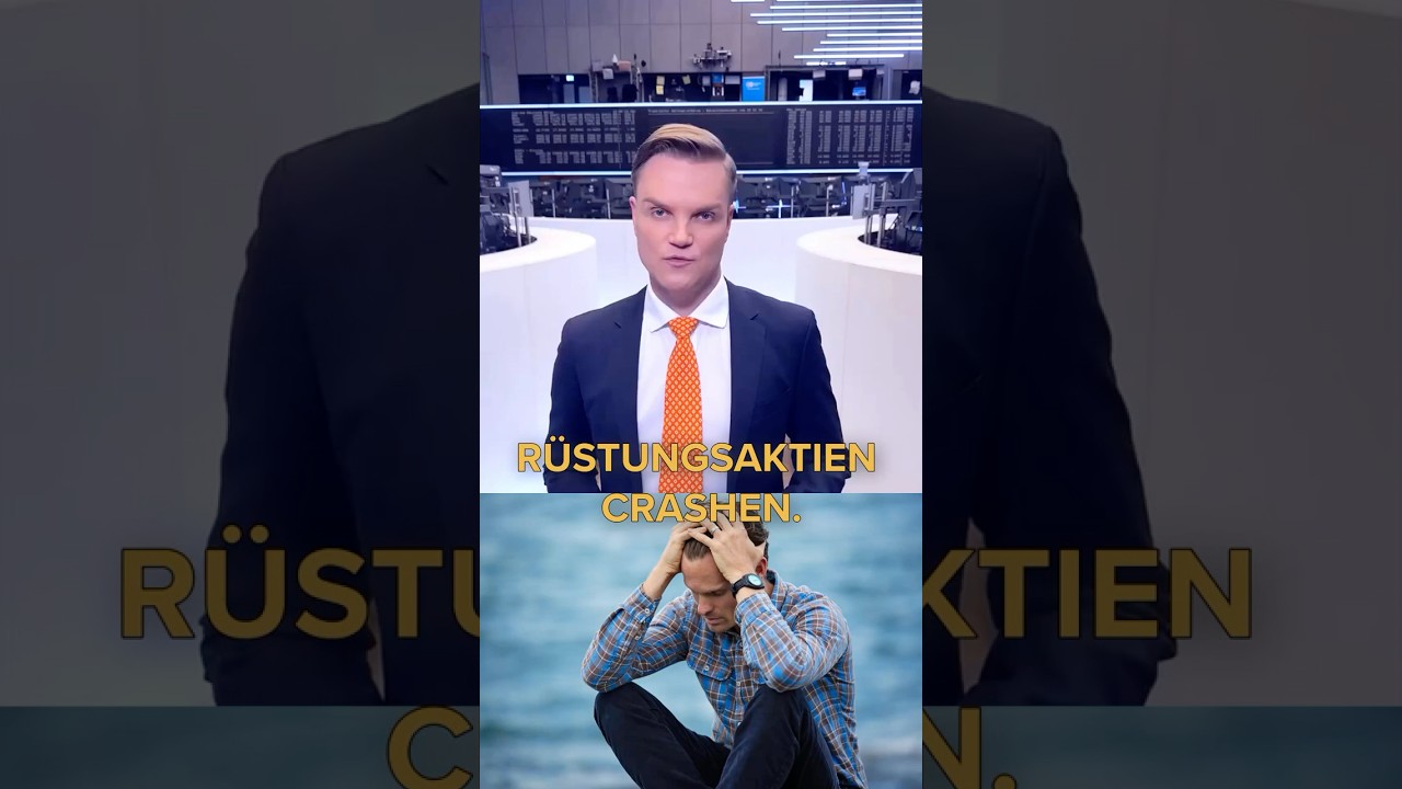 Rüstungsaktien crashen - ist der große Hype vorbei?