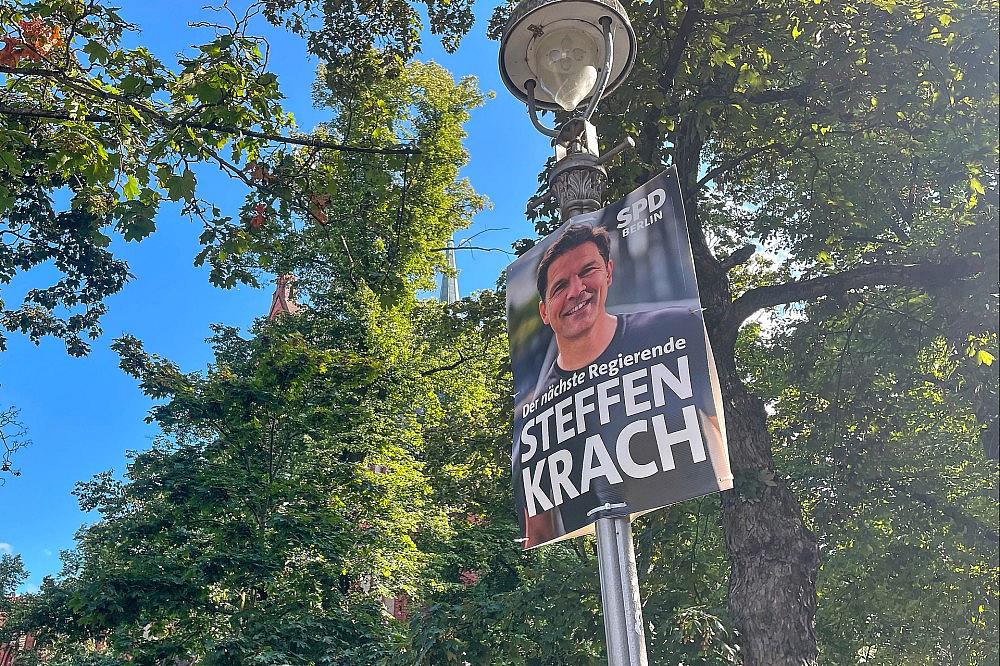 Wahlplakat zum Abgeordnetenhaus von Berlin (Archiv)