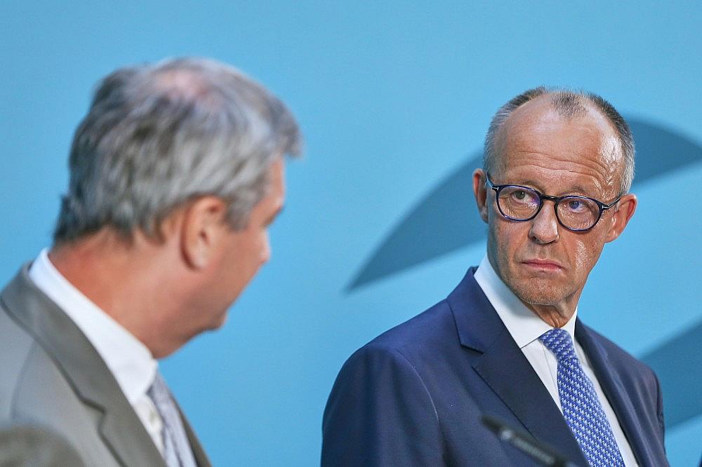 Markus Söder und Friedrich Merz (Archiv)