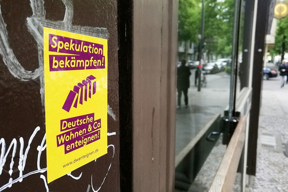 Protest gegen Deutsche Wohnen (Archiv) via dts Nachrichtenagentur
