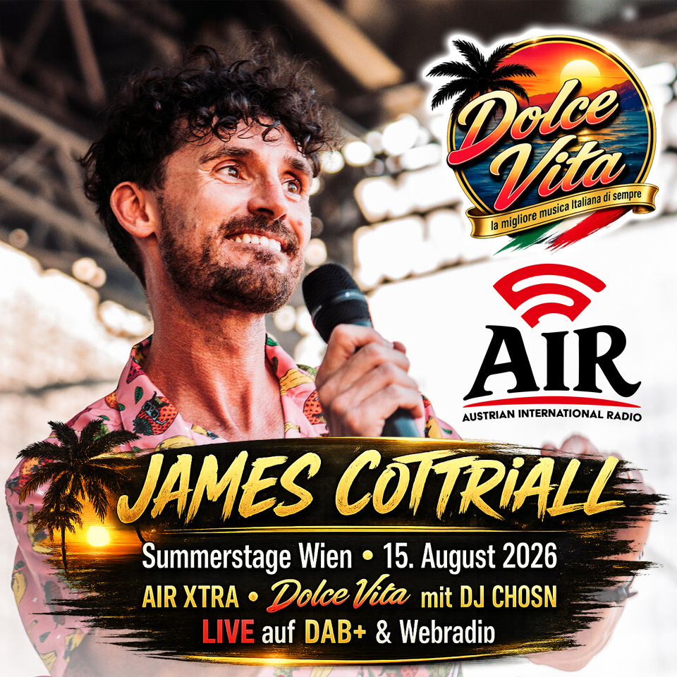 AIR RADIO überträgt James Cottriall