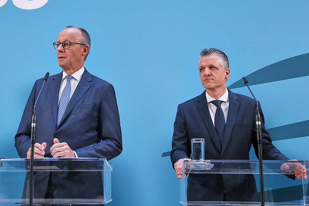 Friedrich Merz und Thorsten Frei (Archiv)