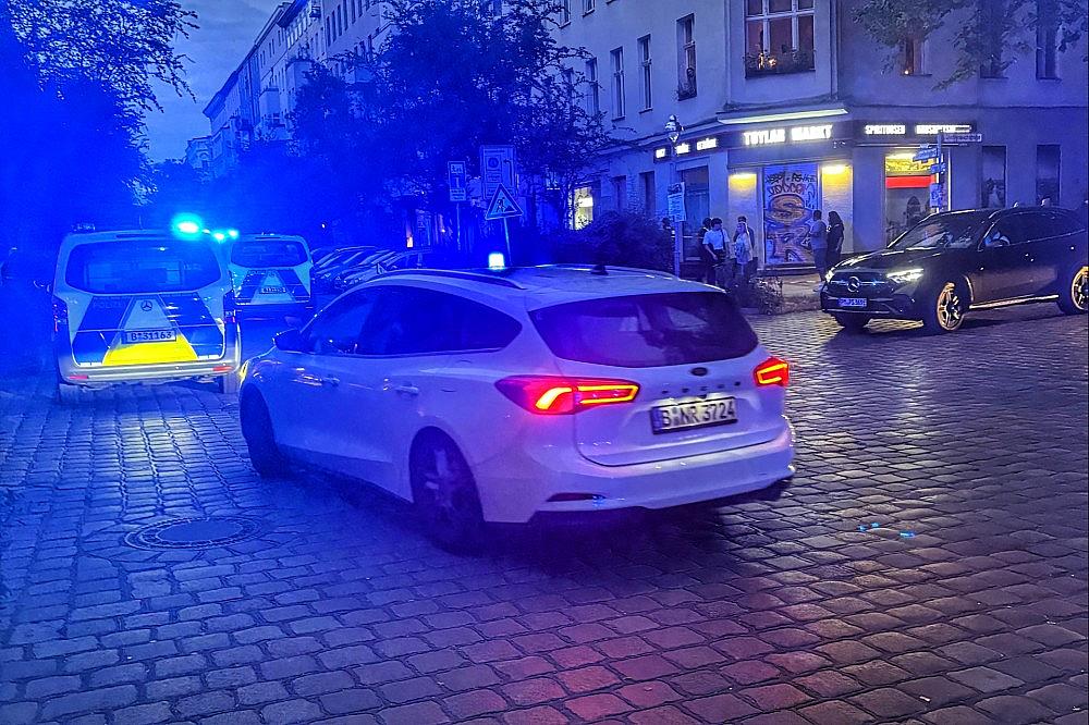 Polizei in der Berliner Graefestraße am 07.08.2026 via dts Nachrichtenagentur