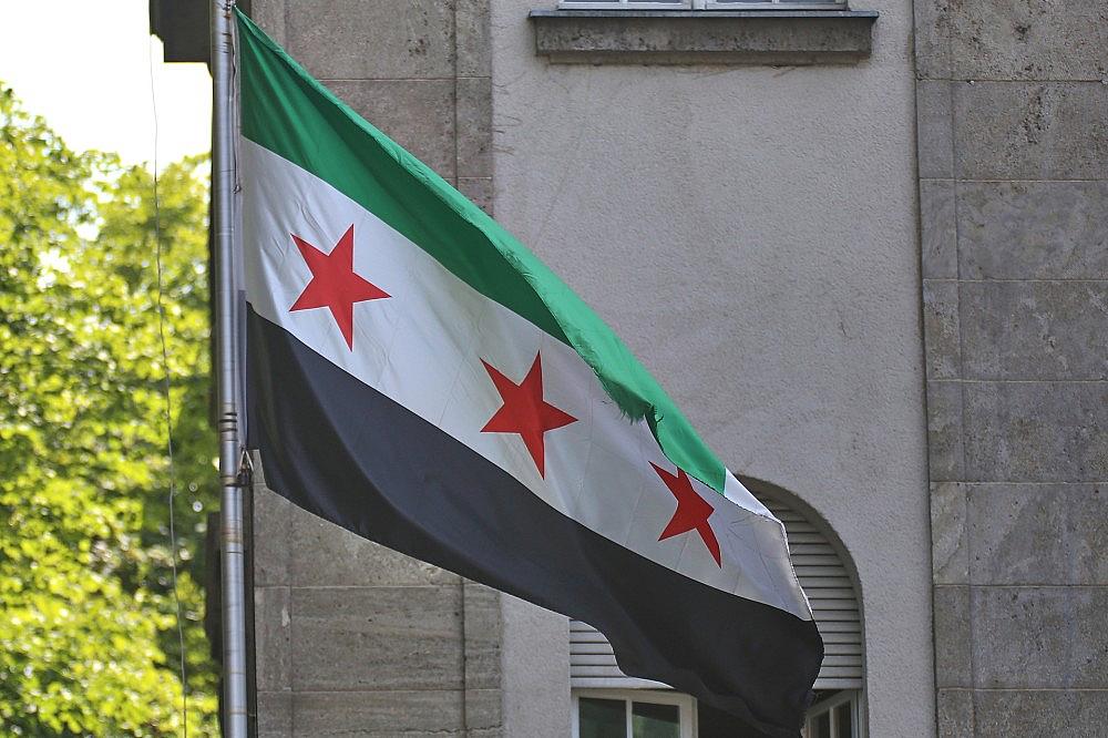 Syrische Flagge (Archiv) via dts Nachrichtenagentur