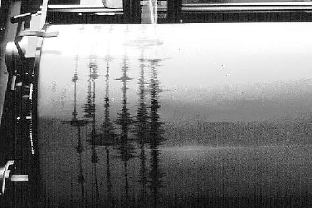 Seismograph bei der Aufzeichnung eines Erdbebens (Archiv) via dts Nachrichtenagentur