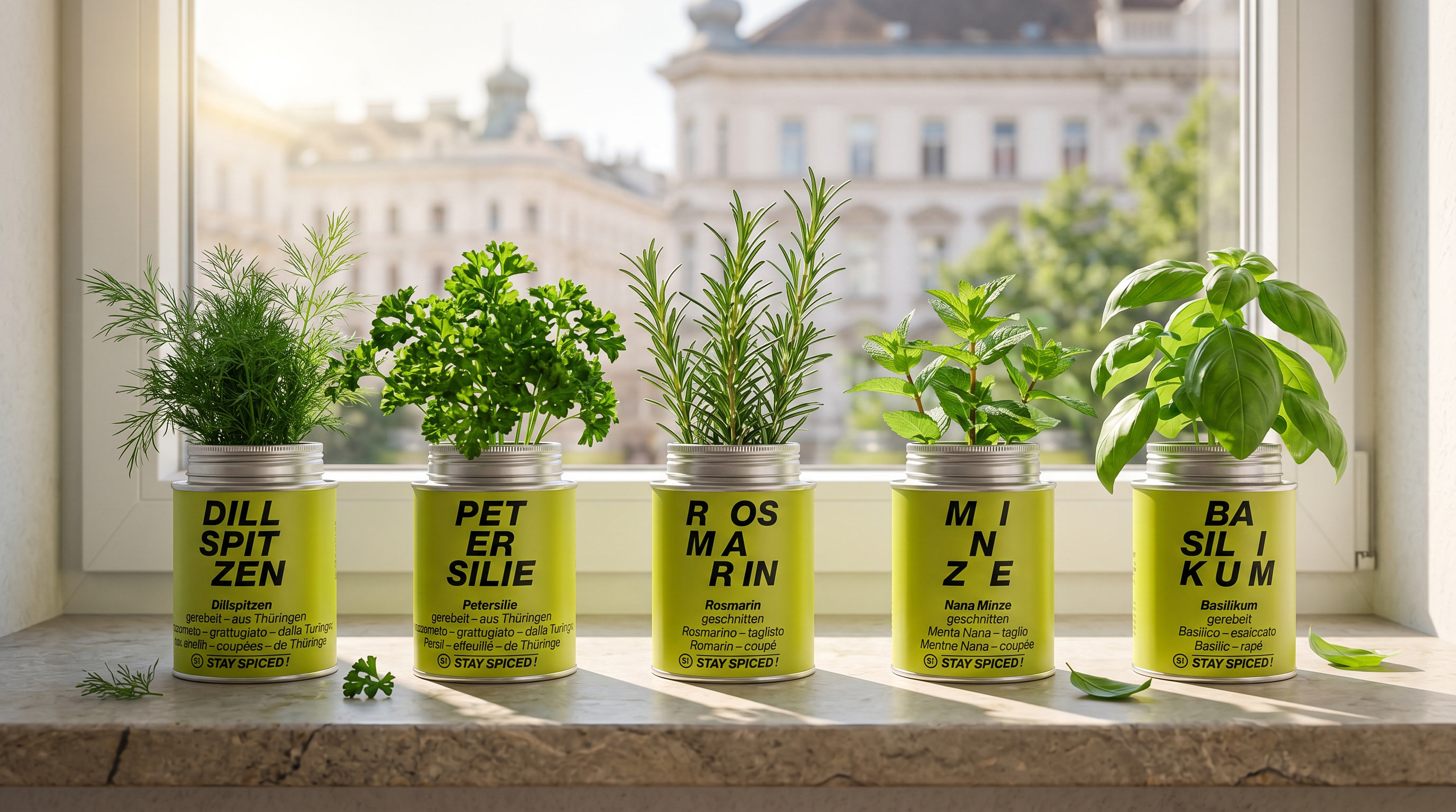 Urban Gardening STAY SPICED ! STAY SPICED ! über pressetext.de