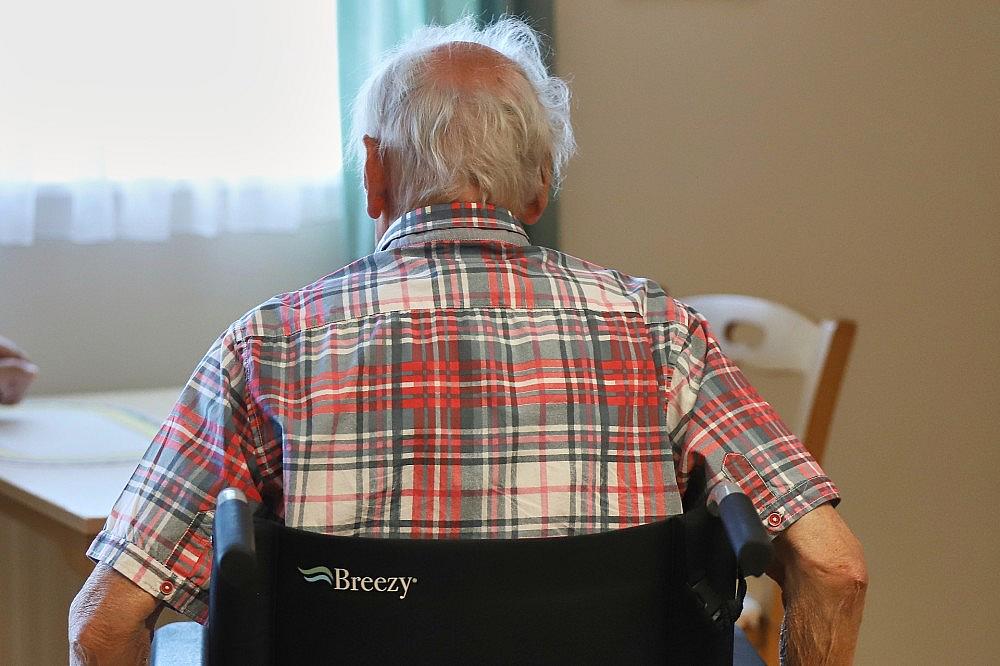 Alter Mann in einem Pflegeheim am 14.08.2026 via dts Nachrichtenagentur