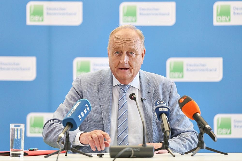 Joachim Rukwied am 18.08.2026 via dts Nachrichtenagentur