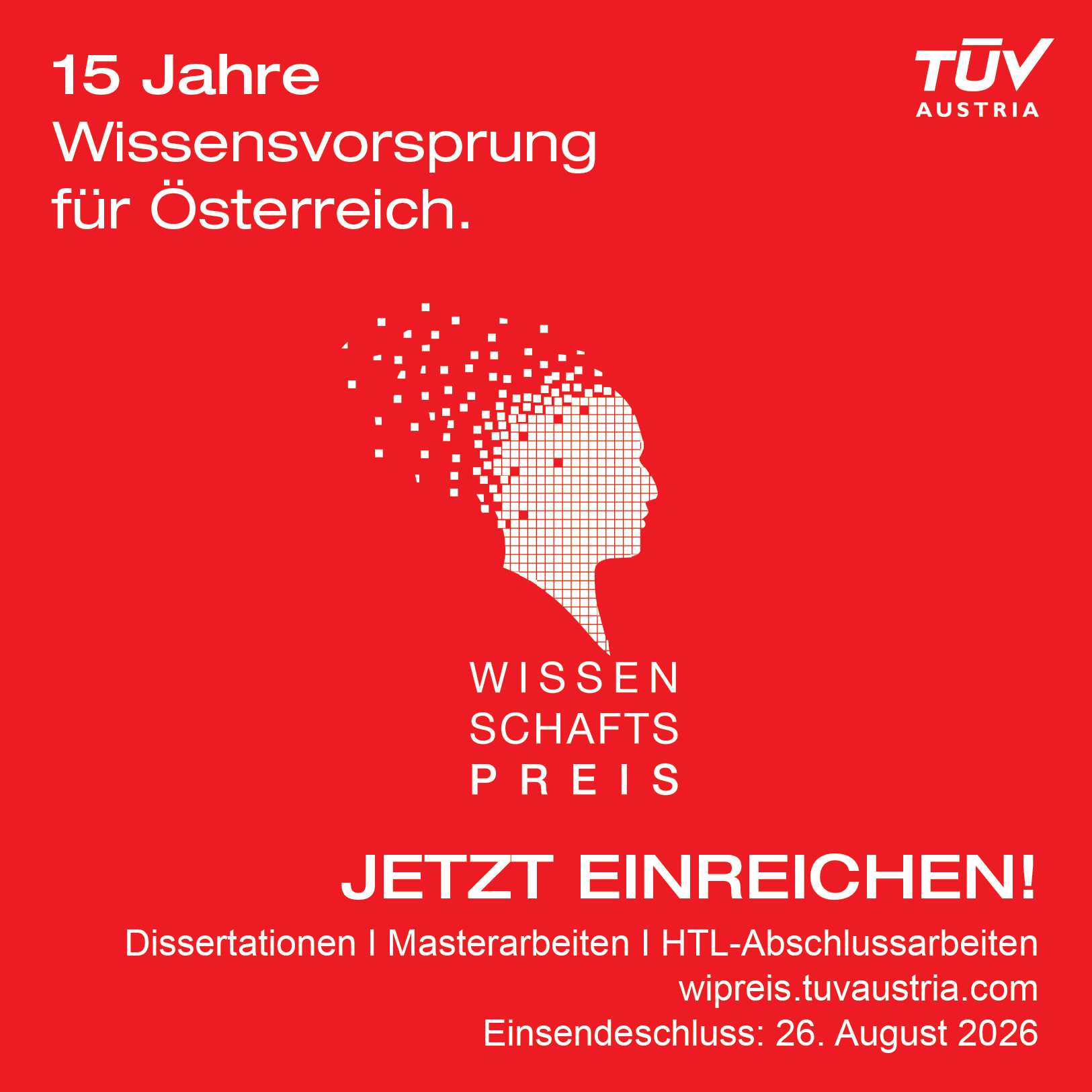 15. TÜV AUSTRIA #WiPreis TÜV AUSTRIA Group über pressetext.de
